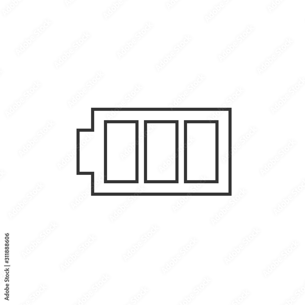 battery full icon vector illustration for website and graphic design symbol battery full icon vector illustration for website and graphic design symbol