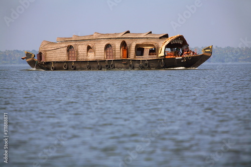 Houseboat at Kerela  photo