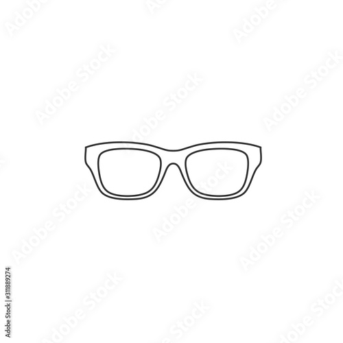 sun glasses icon vector illustration for website and graphic design symbol