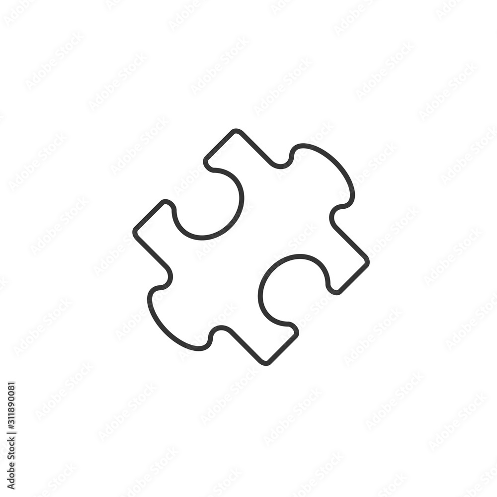 puzzle icon vector illustration for website and graphic design symbol puzzle icon vector illustration for website and graphic design symbol