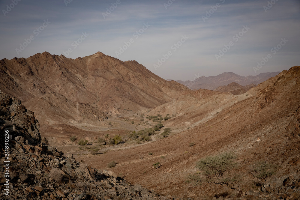 mountains in Ras Al Khaimah, UAE