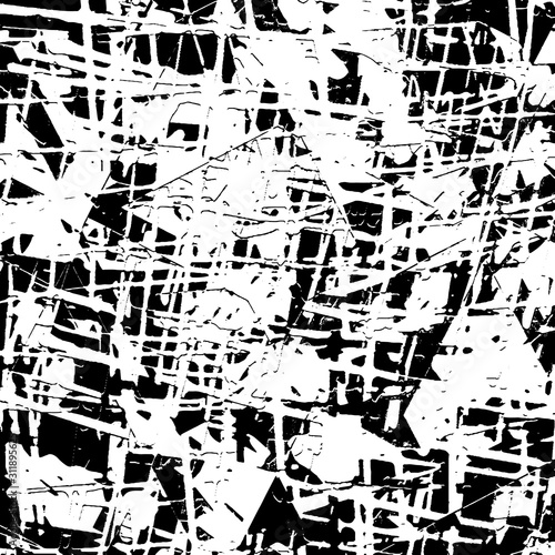 Abstract grunge texture black and white © Alexandr