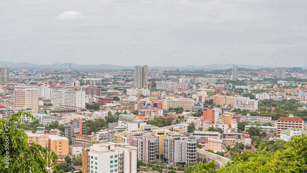 1 Oct 2019 , Pattaya City View Point Chonburi province,Thai land.