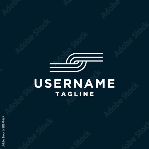 letter S logo design inspiration . road logo design . flyover logo . logo template