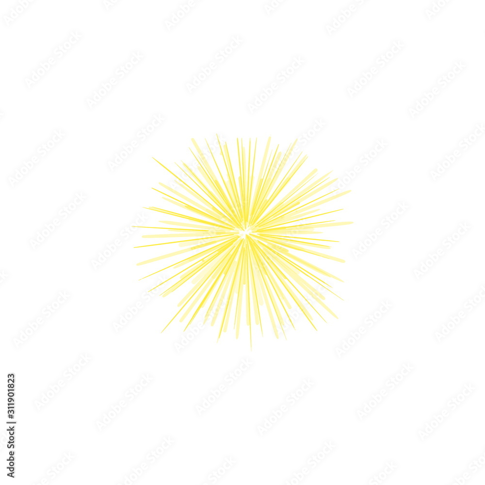 Obraz premium star on white background