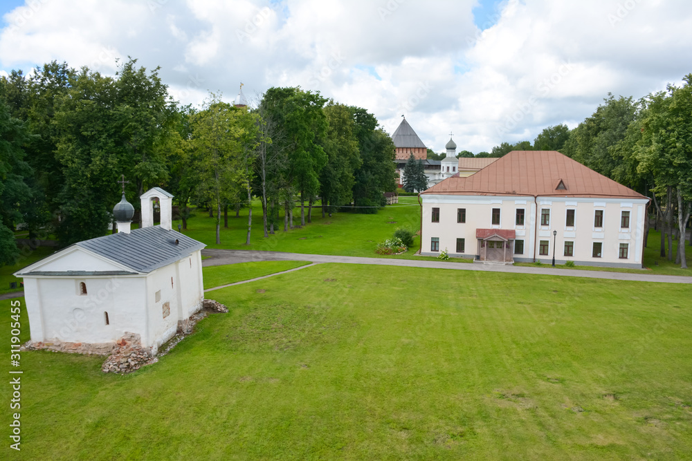 buildings on the territory of the Novgorod Kremlin buildings on the territory of the Novgorod Kremlin