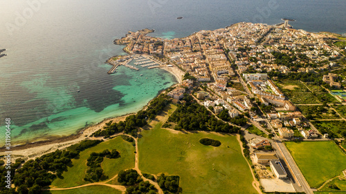 Fototapeta Naklejka Na Ścianę i Meble -  Colonia de Sant Jordi, Mallorca, Spain