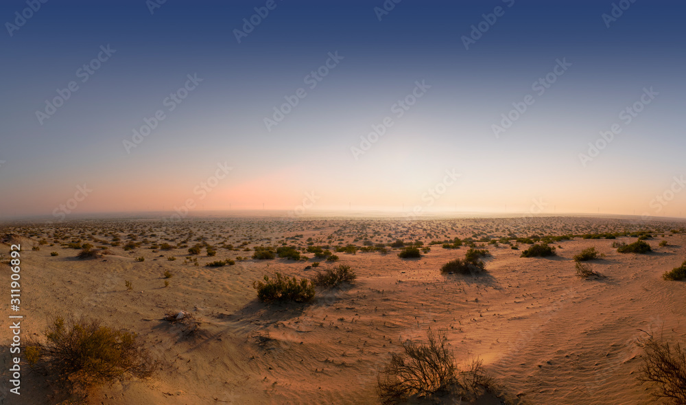 Desert views in the Eastern Province, Saudi Arabia