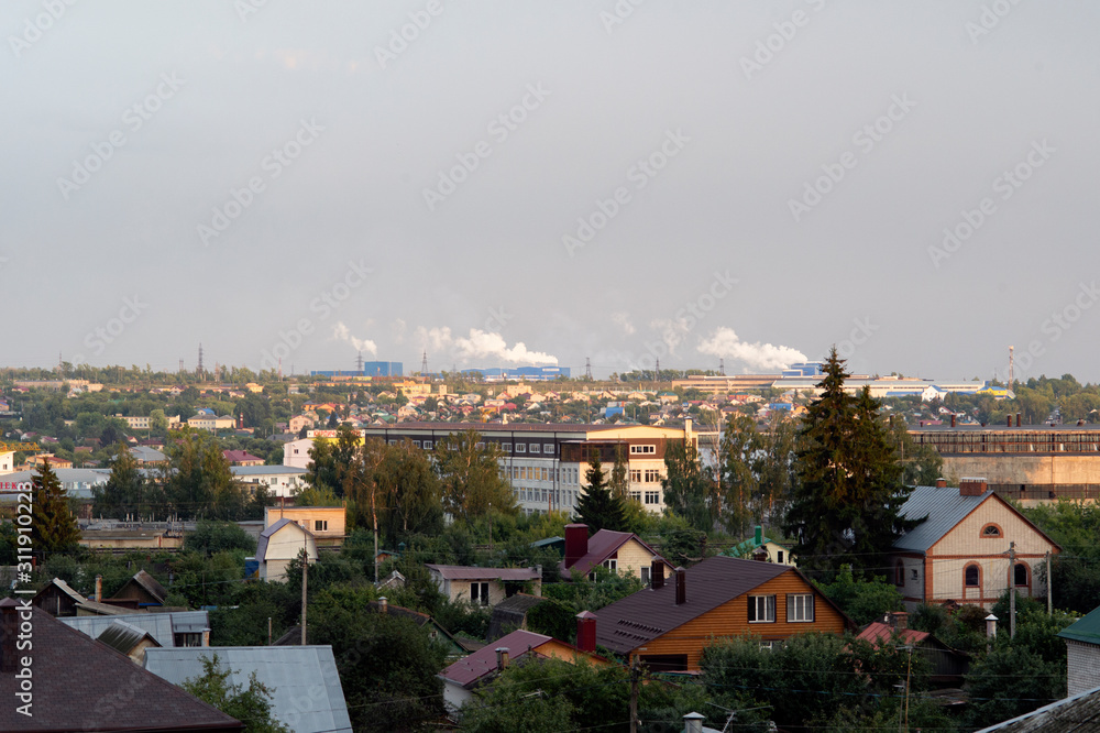 City view, Oryol (Orel), Russia - August 3, 2019