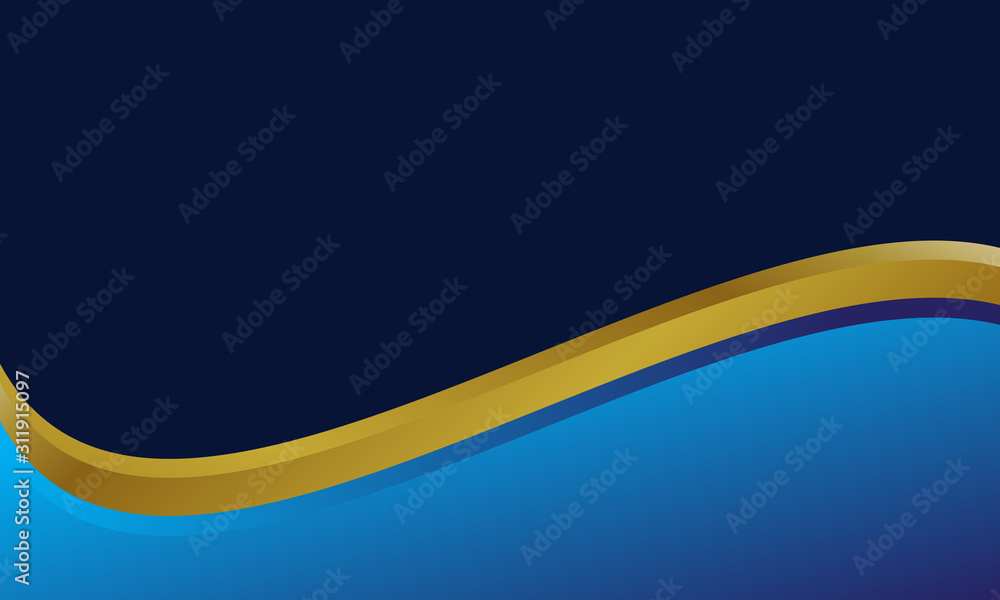 Abstract gold wave background Vector Stock Vector | Adobe Stock