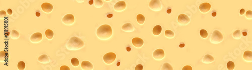 Gruyere or Emmental cheese background