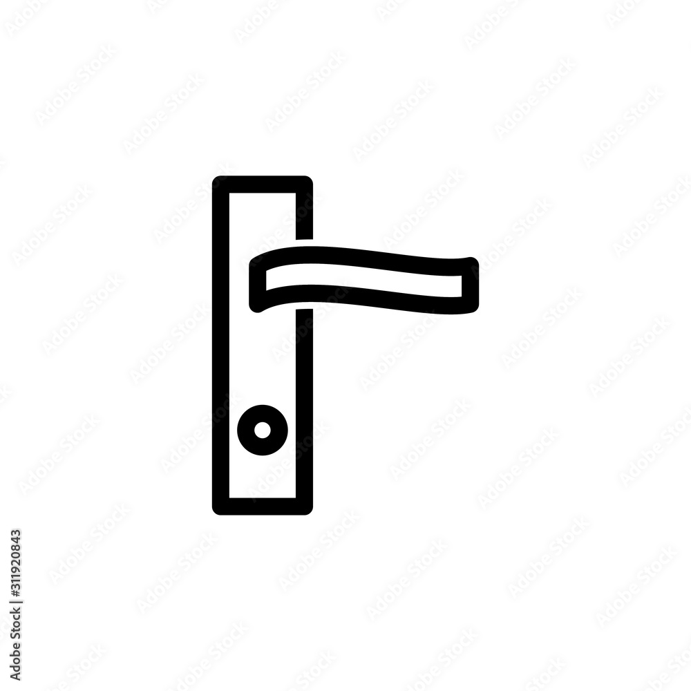 door handle icon illustration logo design vector eps 10 door handle icon illustration logo design vector eps 10