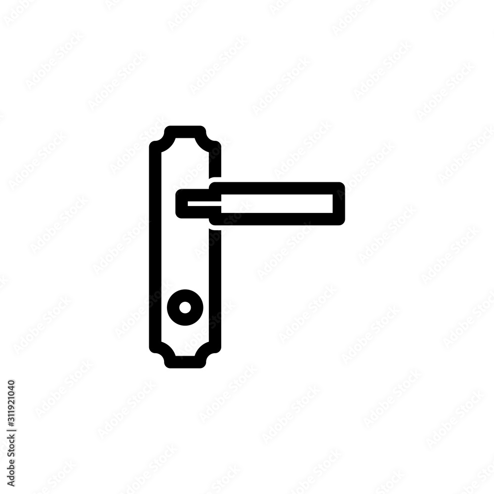 door handle icon illustration logo design vector eps 10 door handle icon illustration logo design vector eps 10