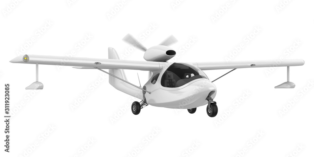 Small Airplane Isolated Small Airplane Isolated
