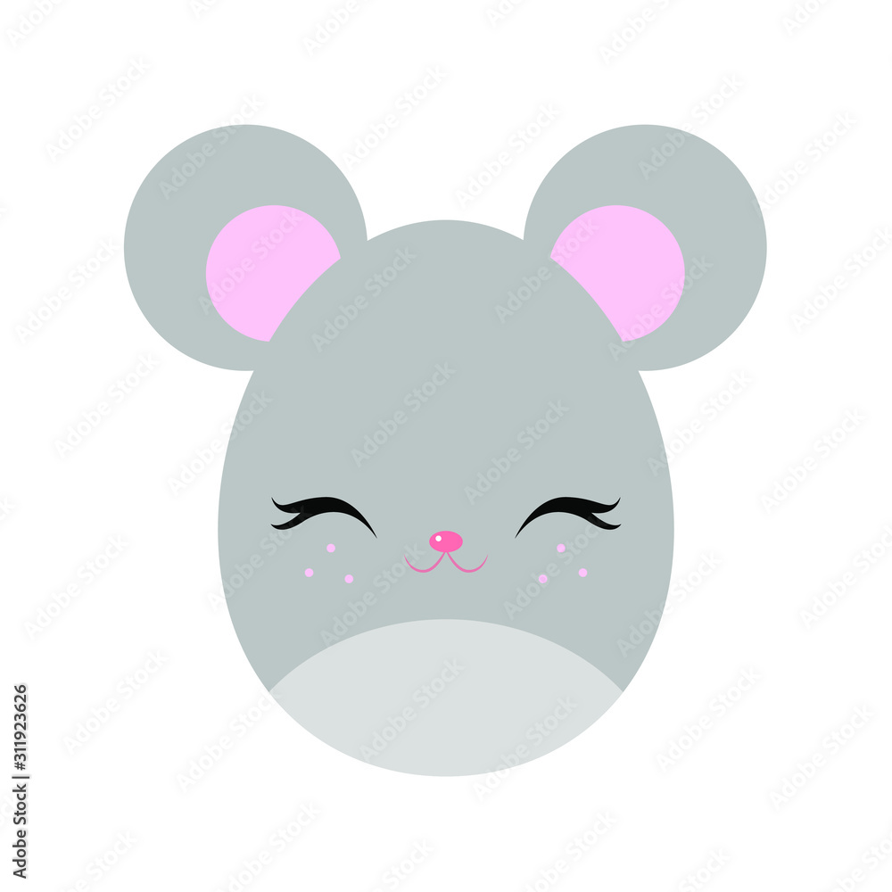 Easter egg in the shape of a mouse. Easter egg in the shape of a mouse.