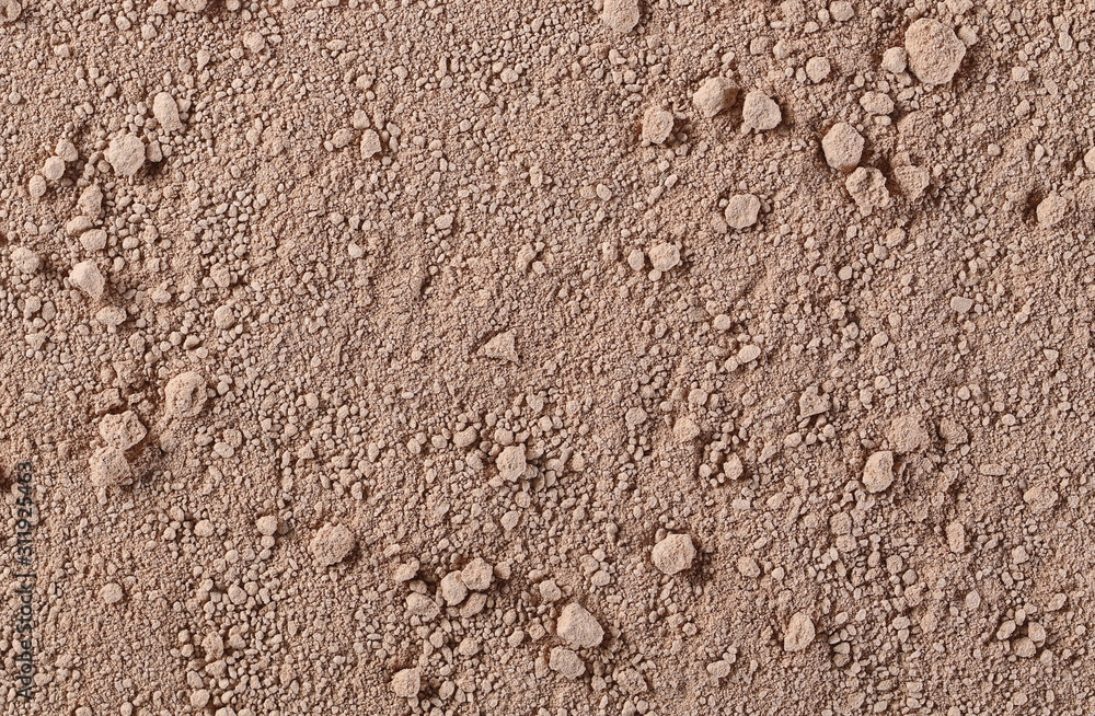 Ground chocolate powder background and texture Ground chocolate powder background and texture