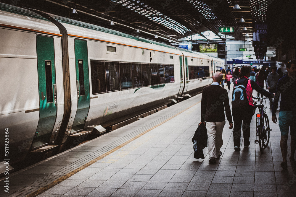 Obraz premium Tren a Galway