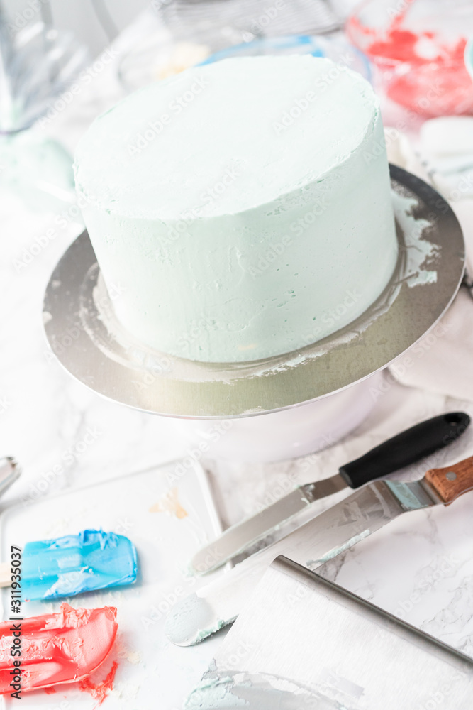 Vanilla round cake Vanilla round cake