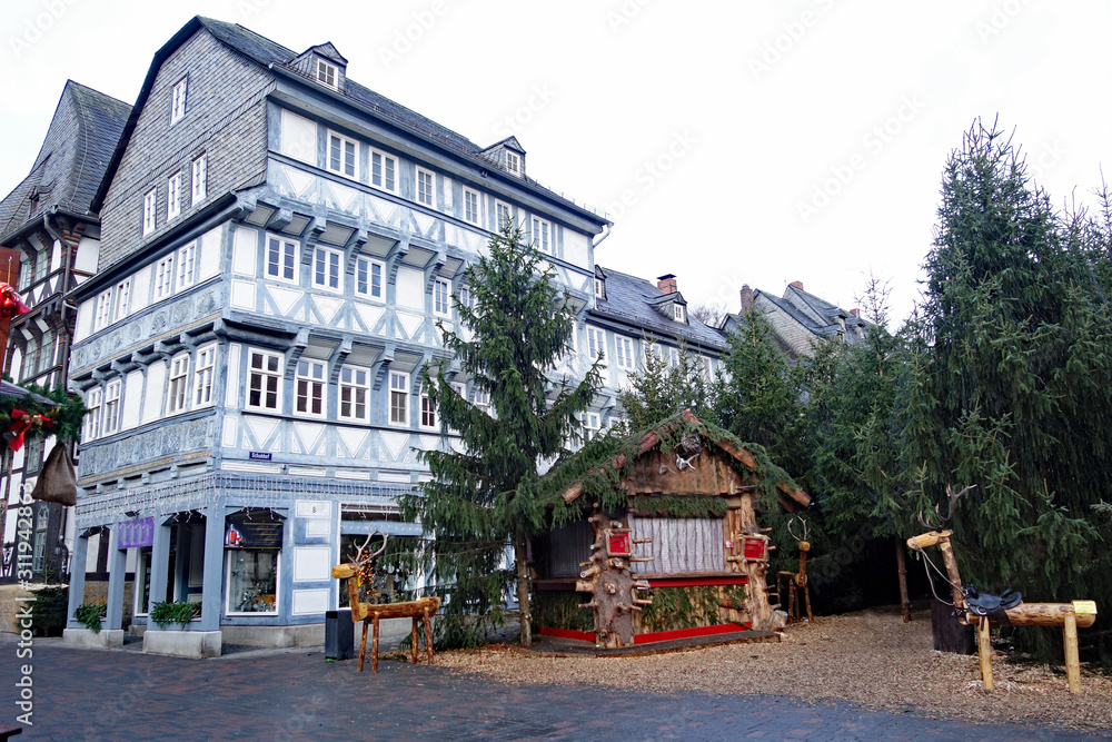 Weihnachtswald in Goslar 
