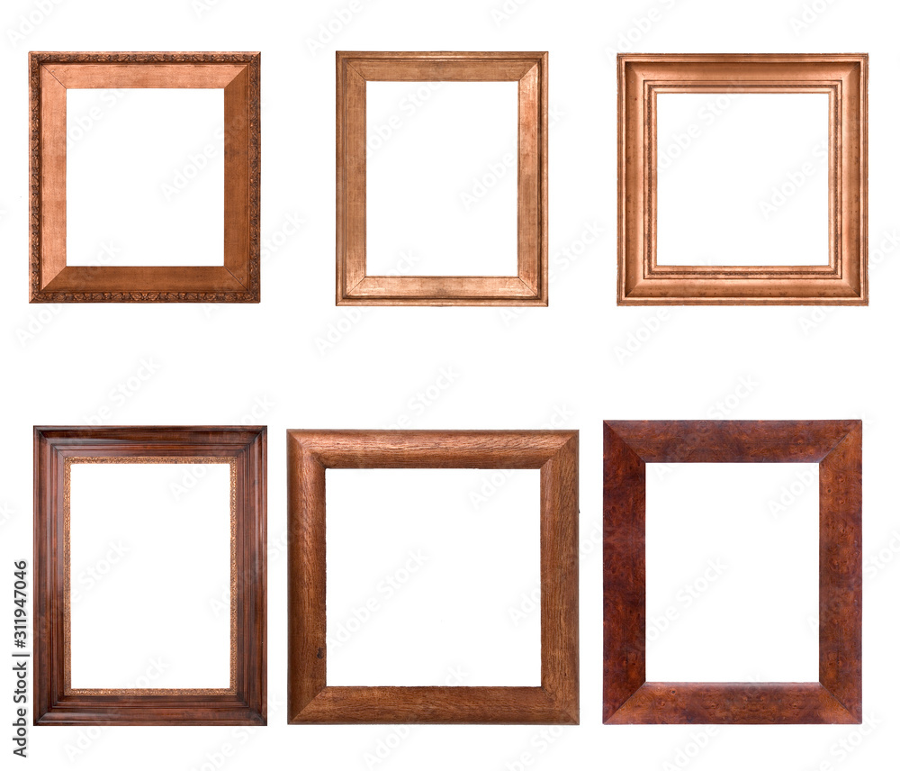 antique isolated picture frame antique isolated picture frame