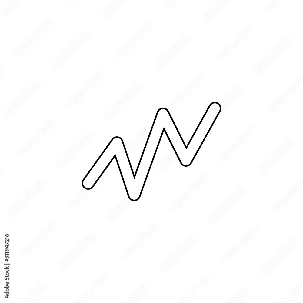 Earthquake icon. Natural disasters symbol. Logo design element Earthquake icon. Natural disasters symbol. Logo design element