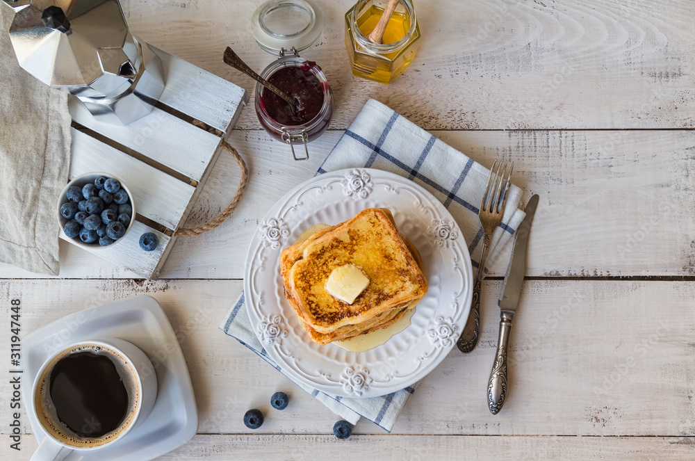 French toasts for breakfast French toasts for breakfast