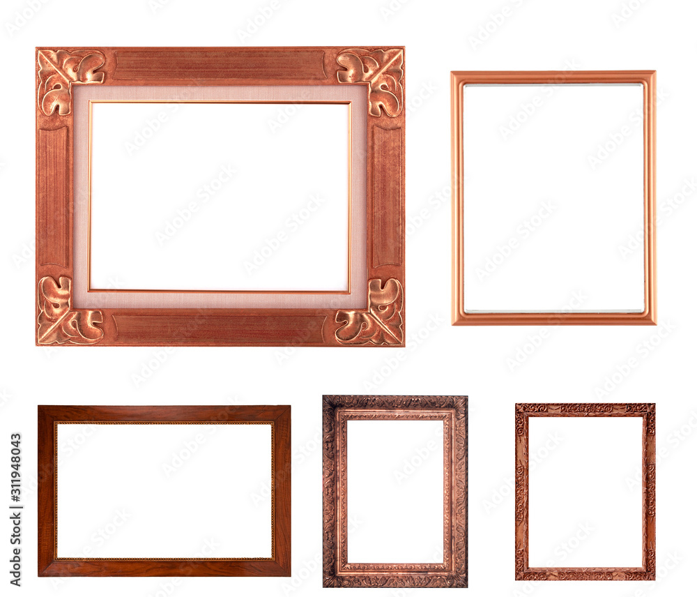 antique isolated picture frame antique isolated picture frame