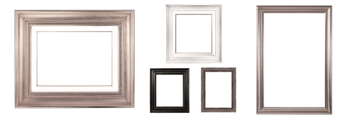 antique isolated picture frame