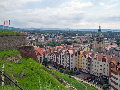 Klodzko, Poland, view of the old town