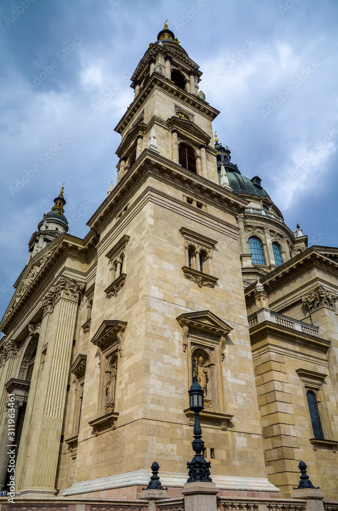 Szent Istvan Basilica aka Saint Stephen Church in Budapest, Hungary