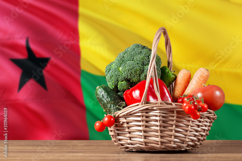 Принти на полотні Guinea Bissau organic food concept