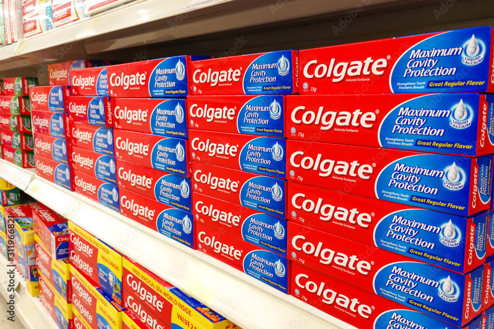 Colgate toothpaste is the market leader in the Malaysia toothpaste