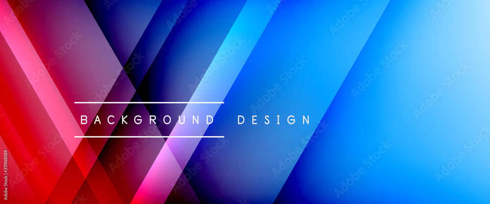 Arrow lines, technology digital template with shadows and lights on gradient background. Trendy simple fluid color gradient abstract background with dynamic straight shadow lines effect Arrow lines, technology digital template with shadows and lights on gradient background. Trendy simple fluid color gradient abstract background with dynamic straight shadow lines effect