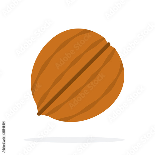 One whole walnut