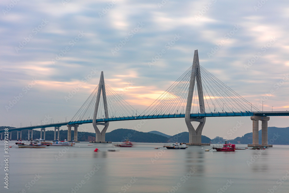 Obraz premium 바다와페선