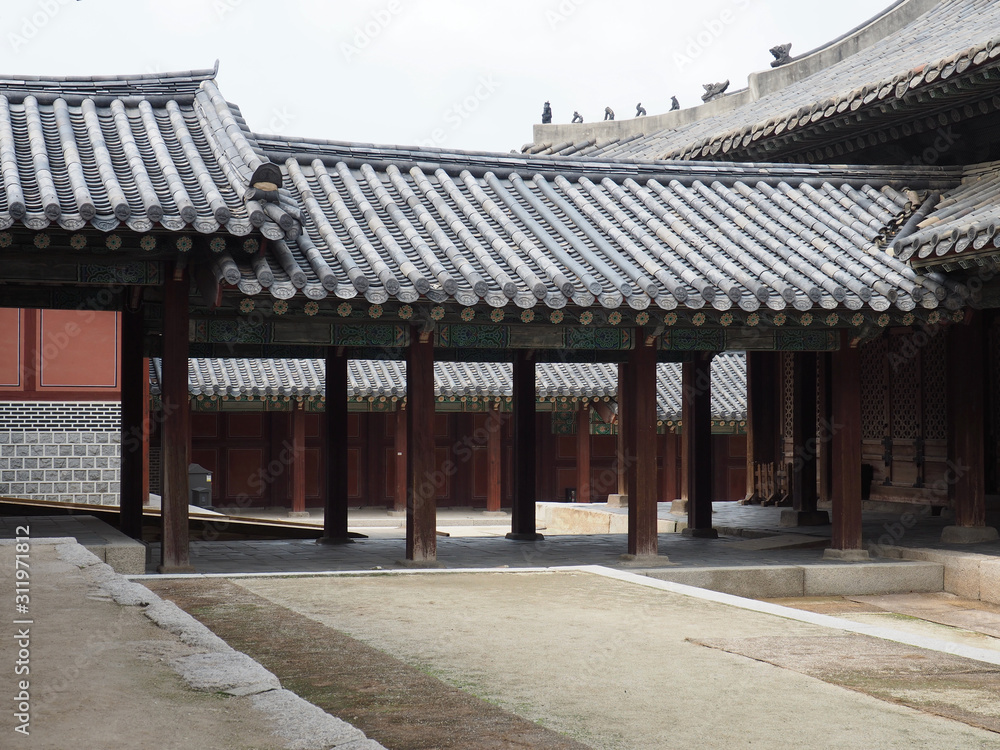 한국의 전통궁전 창덕궁 한국의 전통궁전 창덕궁