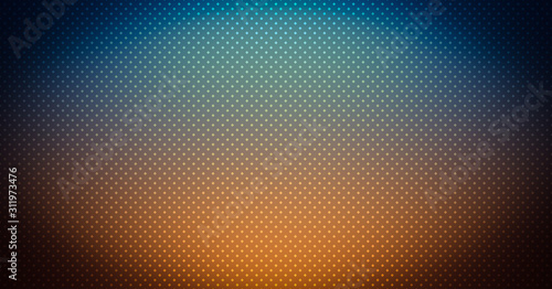Abstract illustration with dots. Blurred circles on abstract background with gradient. 