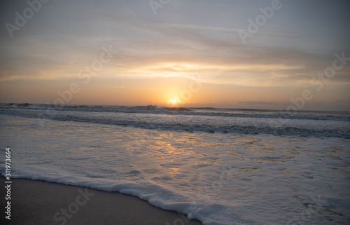 Sunrise on Christmas Day at Topsail Beach