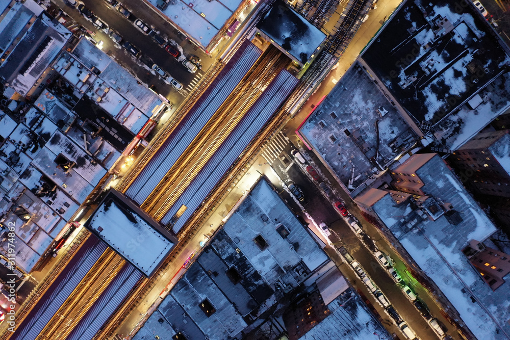 Elevated Subway Tracks