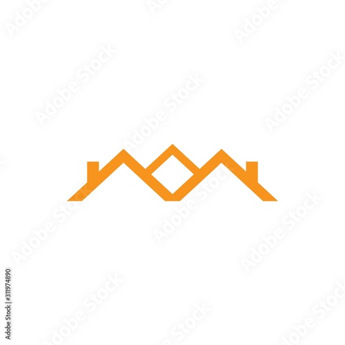 Real estate logo icon design