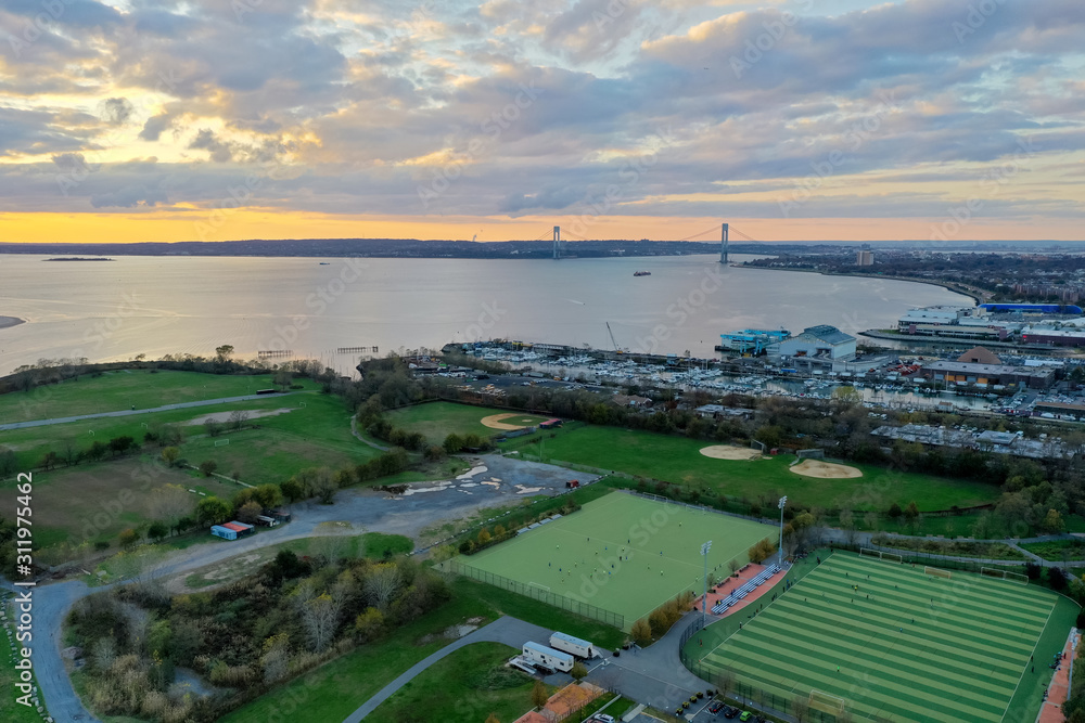 Fototapeta premium Calvert Vaux Park - Brooklyn, New York