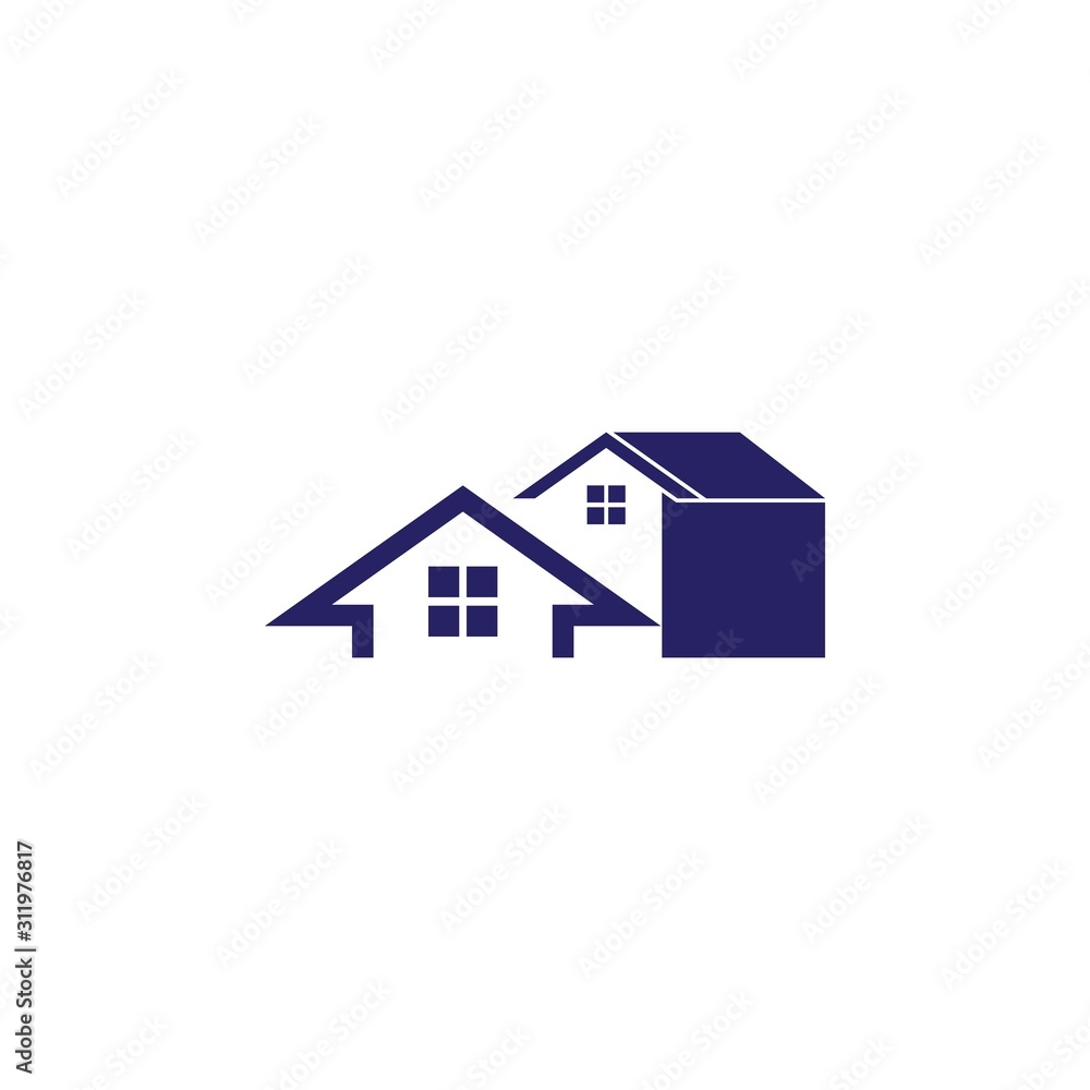 Real estate logo icon design Real estate logo icon design