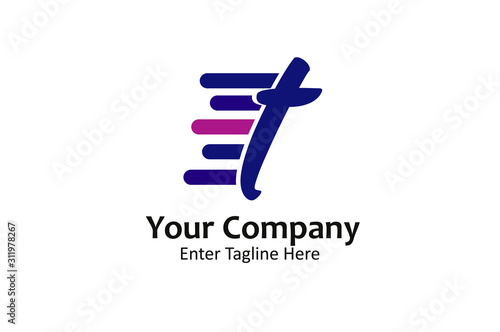 Alphabet Logo T Company