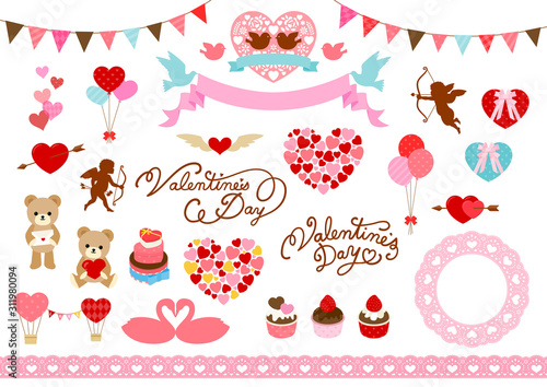 バレンタイン　イラスト素材