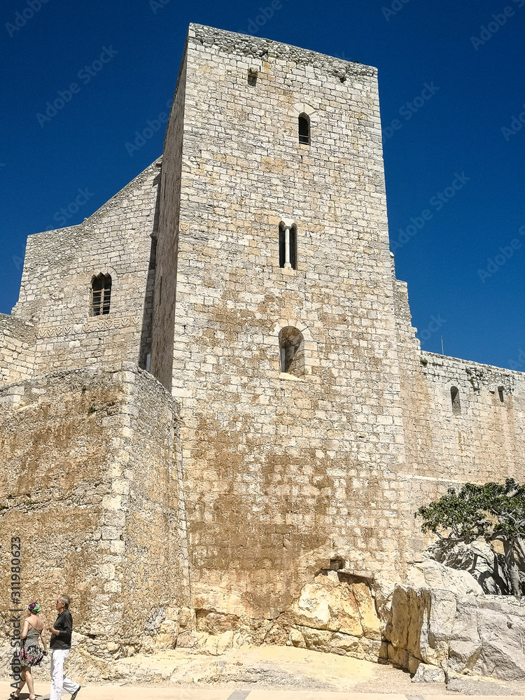 the castle in panniscola,spain