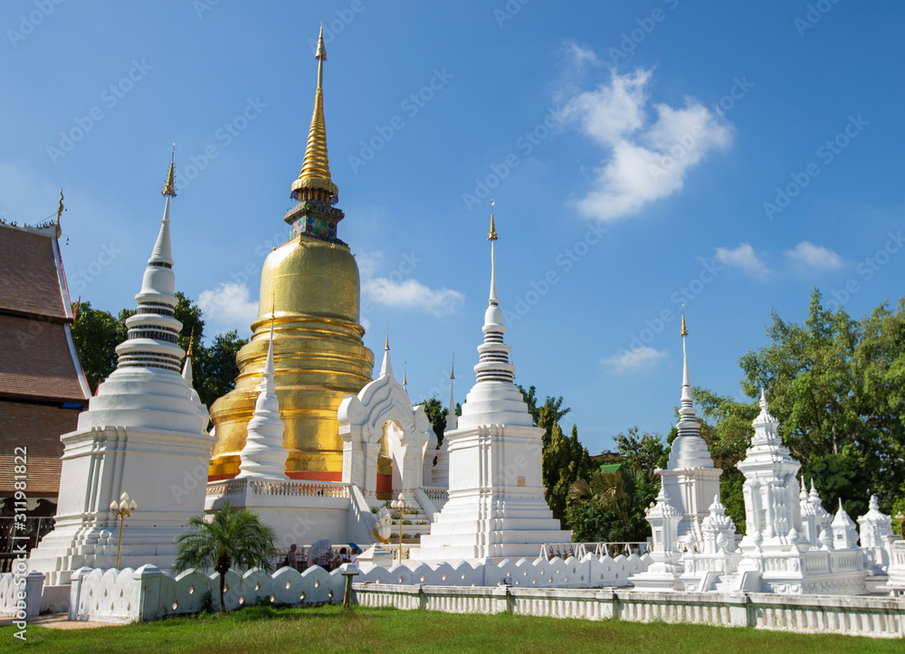Wat Suan Dok in Chiang Mai , Thailand  - Chiang temple