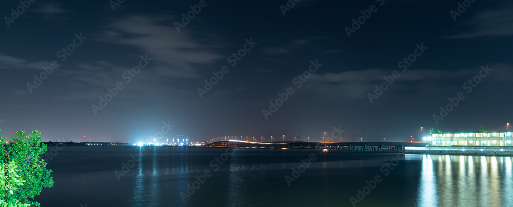 the peace river at Punta Gorda and Port Charlotte