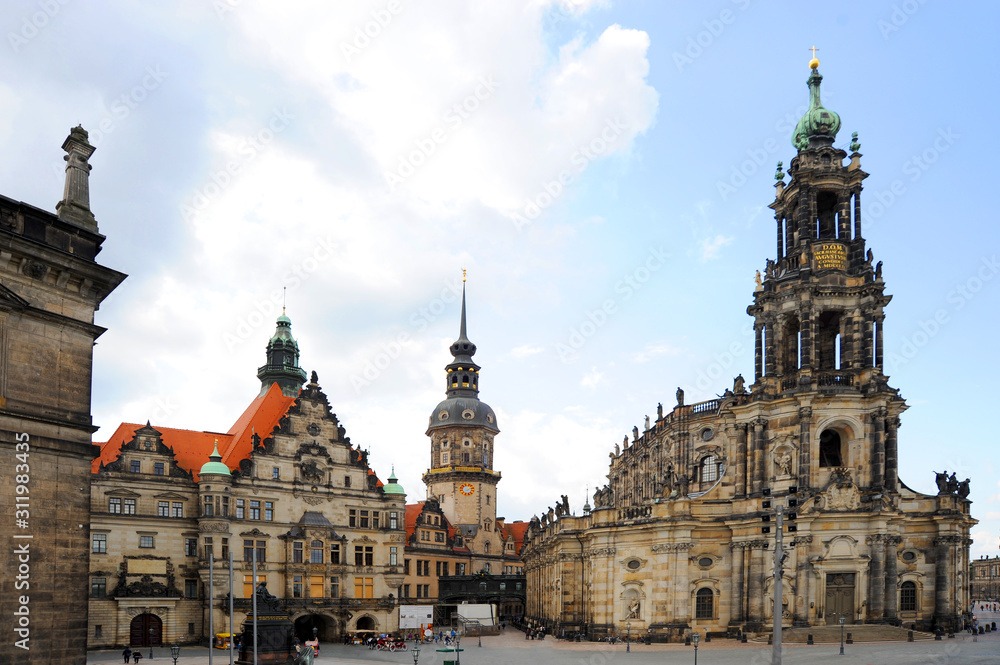 The historical town of Dresden in the former part of East Germany now reunified has old world charm and beauty.
