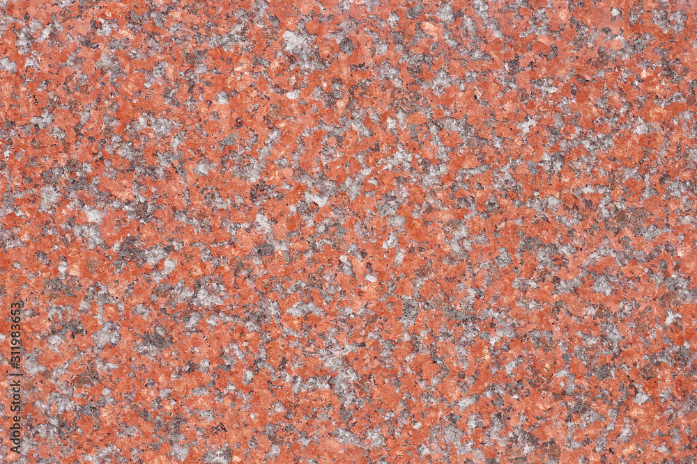 Seamless red granite surface texture background Stock Photo | Adobe Stock