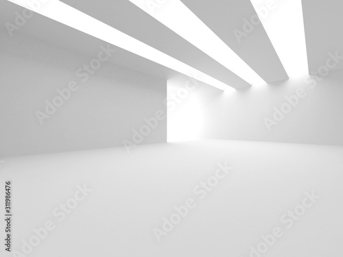 Wallpaper Mural Futuristic White Architecture Design Background Torontodigital.ca